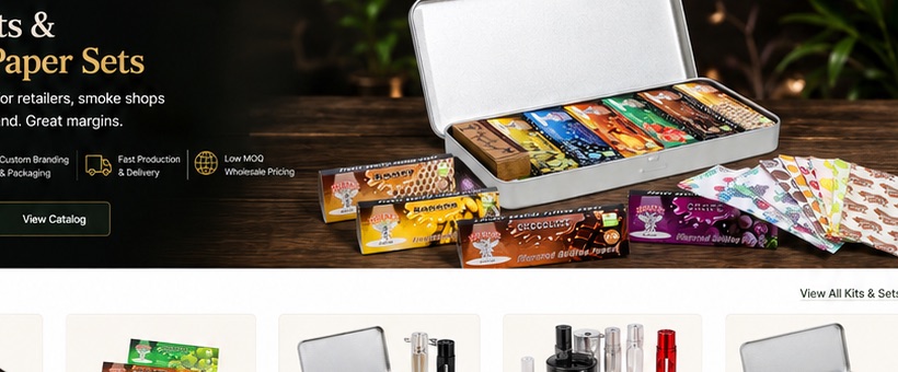 Rolling kits and gift tins wholesale category