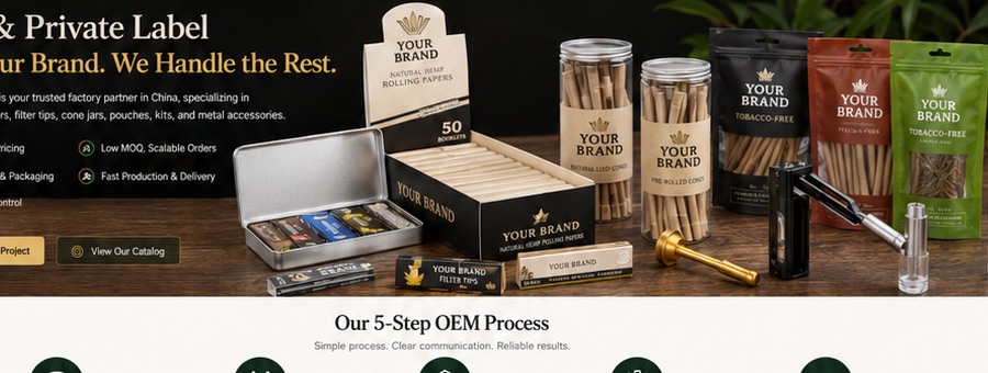 OEM private label packaging examples